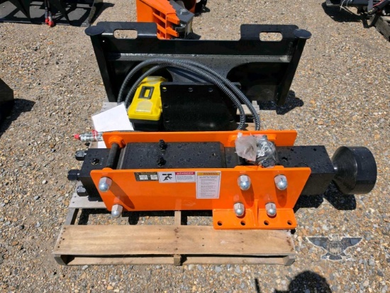 2025 UNUSED Wolverine PD-12-08D Skid Steer Post Driver Attachment