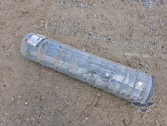 2026 UNUSED LandHonor LHR-GFF48 Galvanized Farm Fence