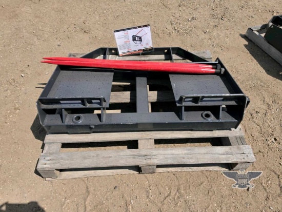 2026 LandHonor BS-12-2500G Bale Spear Skid Steer Attachment