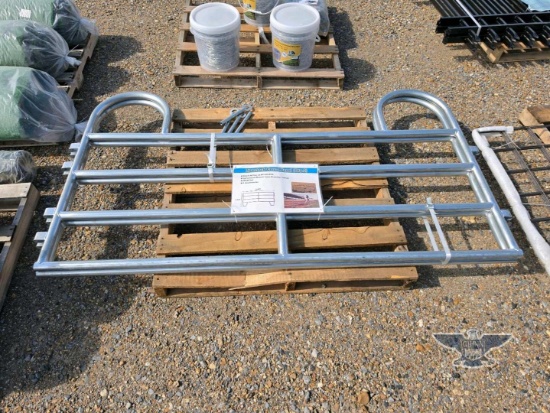 New Galvanized Livestock Corral Panel
