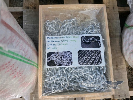 New Manganese Steel Safety Chain