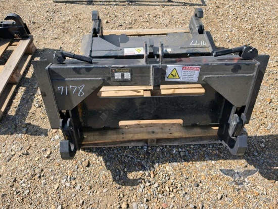 2026 UNUSED Wolverine PT-16-02C 3 Point Hitch Skid Steer Attachment