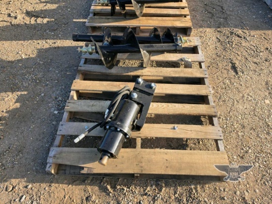 2026 UNUSED 12EX-AGR 200/300A Mini Excavator Auger Attachment