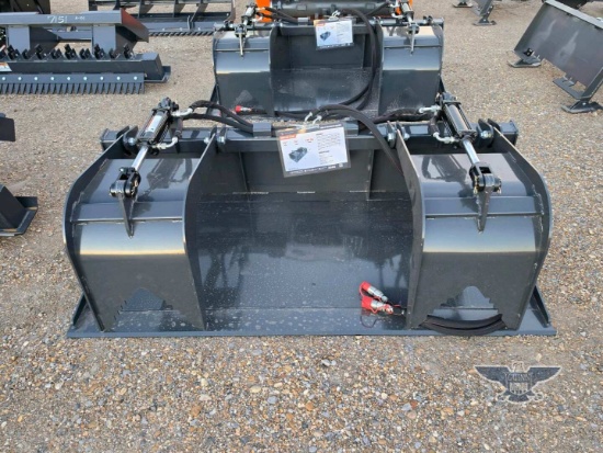 2026 UNUSED Wolverine GB-11-72W Skid Steer Grapple Bucket
