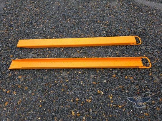 2026 UNUSED Wolverine EX-66-78L Skid Steer Pallet Fork Extensions