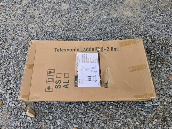 2026 UNUSED LandHonor LHR-TLD9 9.2Ft+9.2Ft Telescoping Ladder