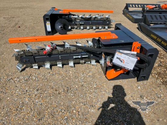 2026 UNUSED Wolverine TCR-12-48H Skid Steer Trencher