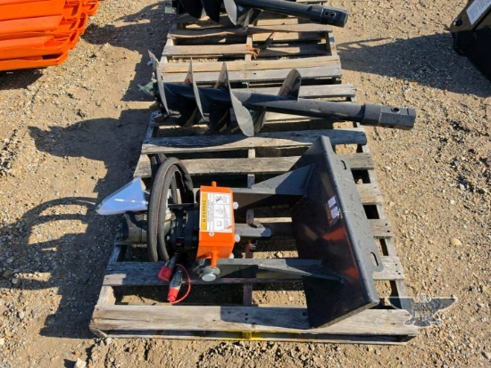 2026 UNUSED Wolverine MAD-12-12D Mini Skid Steer Auger Drive and Bit
