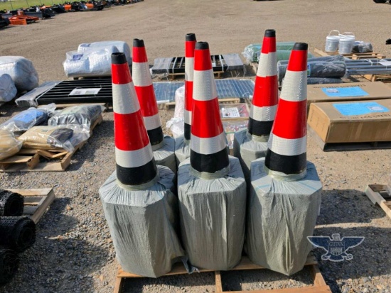 New Fluorescent Safety Traffic Cones