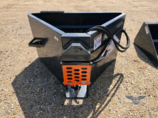 2026 UNUSED Wolverine CCT-11-148V Skid Steer Concrete Chuter Attachment