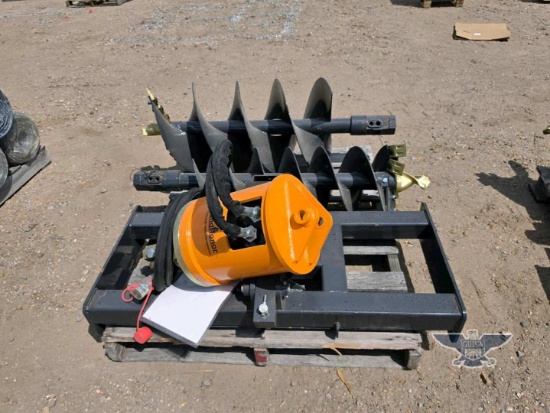 2026 LandHonor SAD-12-23C Skid Steer Auger Drive Attachment