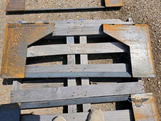 2026 UNUSED Wolverine QMP1-16-10T Skid Steer Attachment Mount Plate