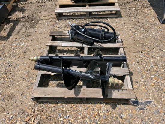 2026 UNUSED 12EX-AGR 200/300A Mini Excavator Auger Attachment