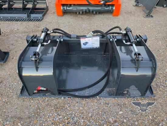 2026 UNUSED Wolverine GB-11-72W Skid Steer Grapple Bucket