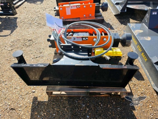2025 UNUSED Wolverine PD-12-08D Skid Steer Post Driver Attachment