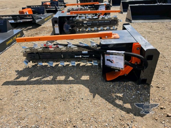 2026 UNUSED Wolverine TCR-12-48H Skid Steer Trencher