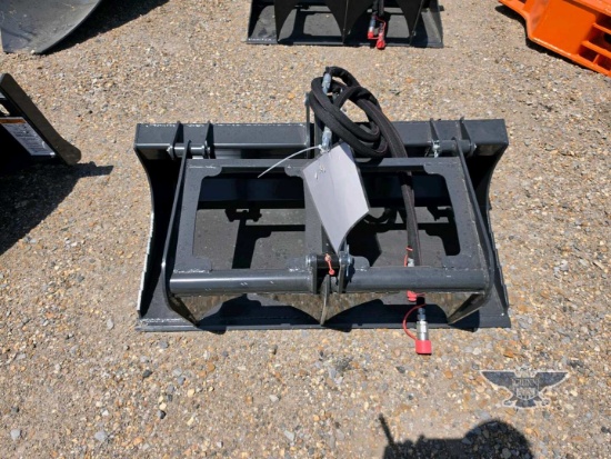 2026 UNUSED Wolverine MSG-11-44W Mini Skid Steer Stump Grapple Attachment