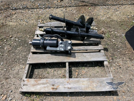 2026 UNUSED 12EX-AGR 200/300A Mini Excavator Auger Attachment