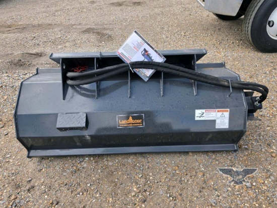 2026 Unused LandHonor SRT-12-66W Skid Steer Rotary Tiller
