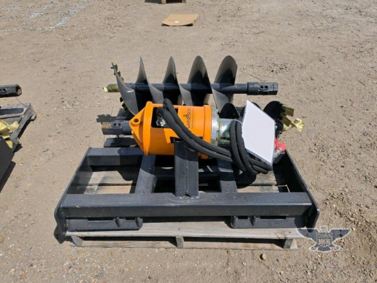 2026 LandHonor SAD-12-23C Skid Steer Auger Drive Attachment