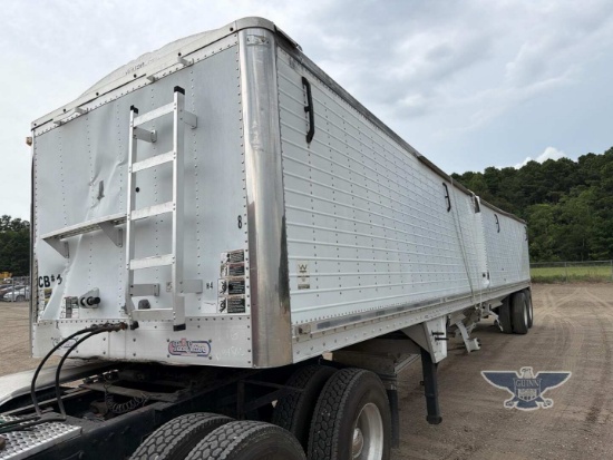 2009 Wilson DWH-550 T/A Grain Hopper Trailer