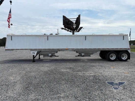 1992 Chamberlain JDWH-200 T/A Grain Hopper Trailer