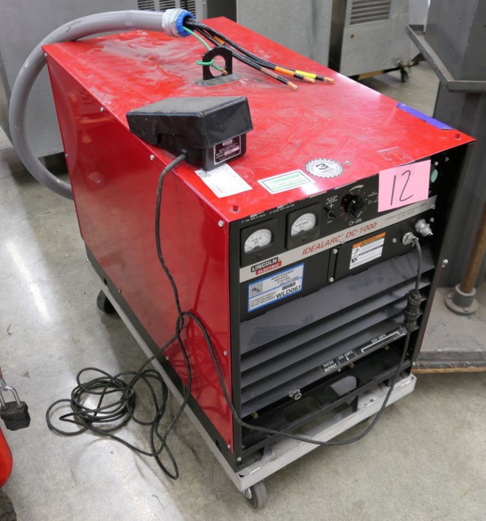 Arc Welder Lincoln Electric Idealarc Dc 1000 Industrial Machinery Equipment Business Liquidations Online Auctions Proxibid Arc Welder Lincoln Electric Idealarc Dc 1000 Industrial Machinery Equipment Business Liquidations Online Auctions Proxibid