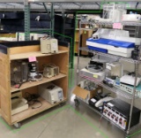 Misc Lab Equipment, Items on 2 Carts