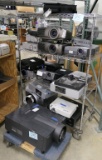 Projectors, Items on Cart & 1 Dolly