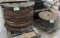 Spools of Metal Cable, 2 Items