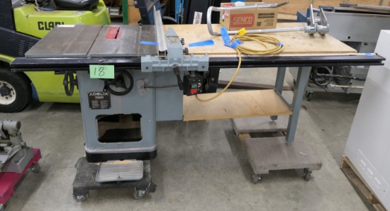 10" Table Saw: Delta Unisaw, w/  43" Unifence, 115V