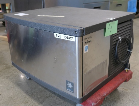 Low Profile Ice Maker: Manitowoc QY0284A, 115V, SN 000669795