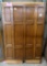 LOT 9: Antique Oak Wall Paneling Section w/ Hidden Door, 1 piece.