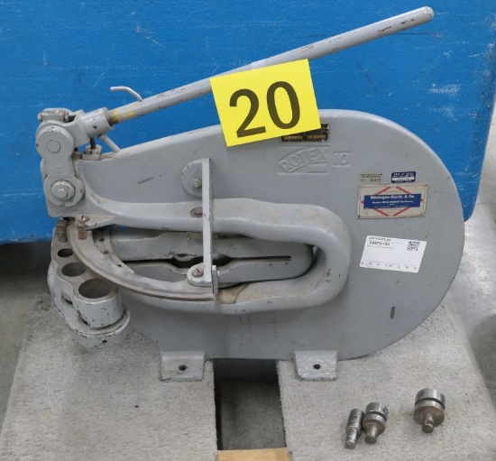 Turret Punch: Rotex Punch Company R10-60