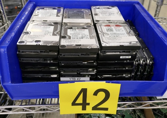 Hard Drives: 1 TB, SATA, 3.5"