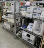 Misc. Lab Equipment: Items on 2 Carts