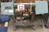 Horizontal Bandsaw: M.F. Wells and Sons Inc Model A-7 on Dolly