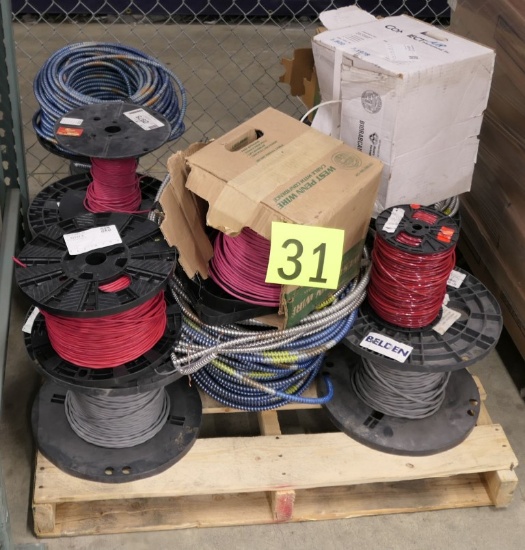 Misc. Cables and Wires: Items on Pallet