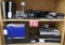 Conferencing Equipment: Polycom & Others, Items on 2 Shelves