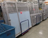 Metal Fencing: Items on 3 Carts