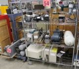 Pumps & Motors: Items on Cart and Dolly