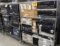 Misc. Audio Visual Equipment: Items on 2 Carts