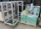 Liquid Handling Robot Parts: CyBio, Misc. Items on 2 Dollies and 1 Pallet