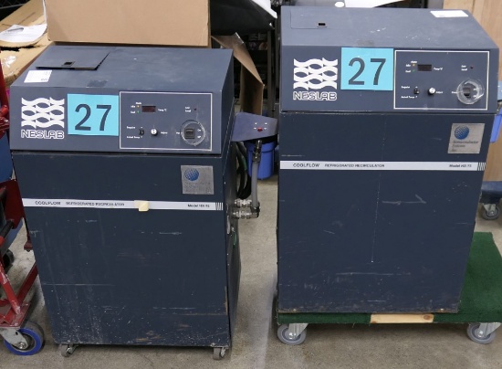Recirculating Chillers: 2 Items on 1 Dolly