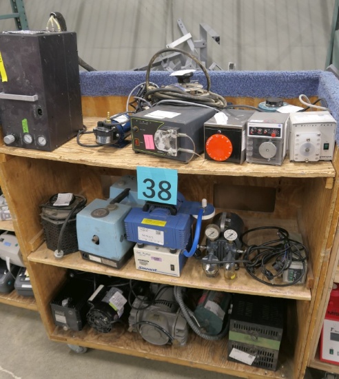 Vacuum Pumps and Transformers: Items on Cart