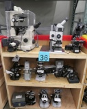 Microscopes and Misc. Optical Equipment: Items on Cart