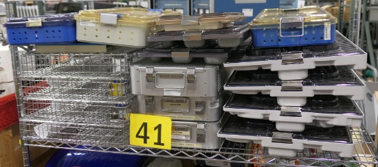 Autoclave Trays: Items on Shelf