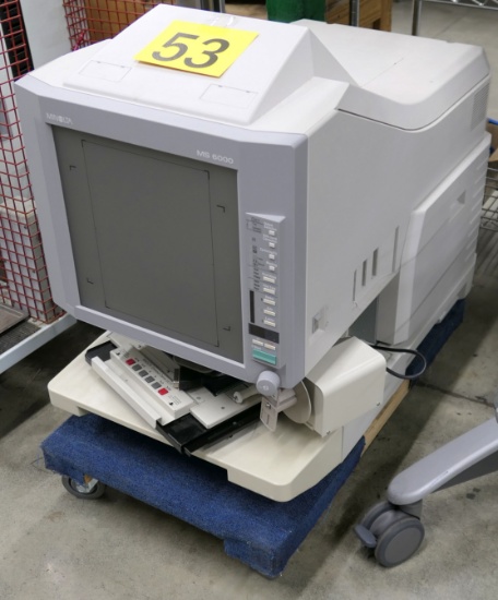 Microfiche Reader: Minolta MS6000, Item on Dolly