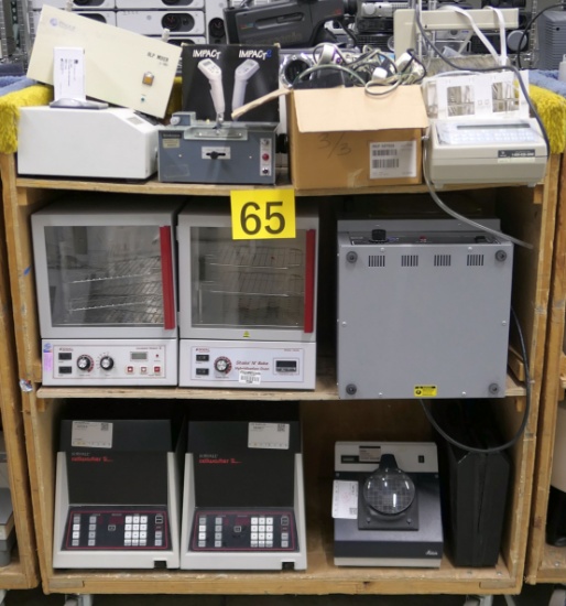 Misc. Lab Equipment: Items on Cart (Group A)