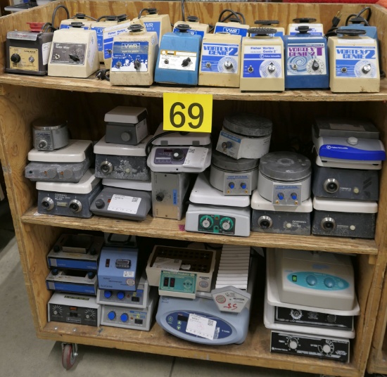 Vortexers, Shakers, and Stirrers: Items on Cart
